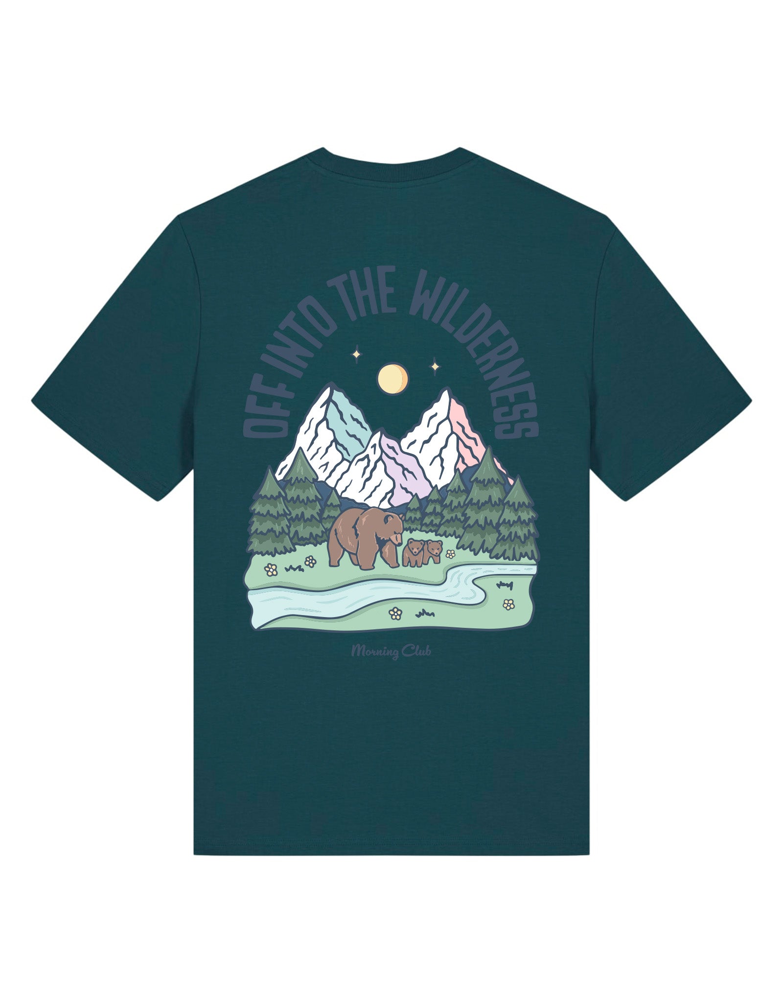 Into The Wilderness Printed Organic Cotton T-Shirt