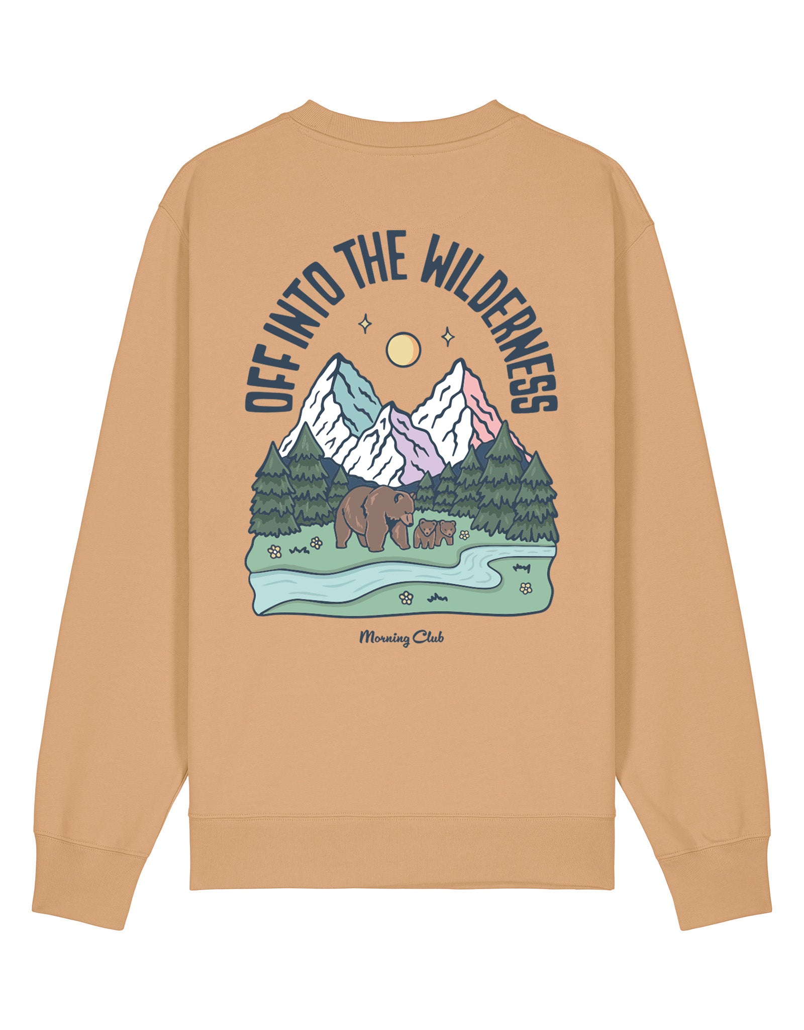 Into The Wilderness Printed Organic Cotton Sweatshirt