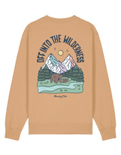 Into The Wilderness Printed Organic Cotton Sweatshirt