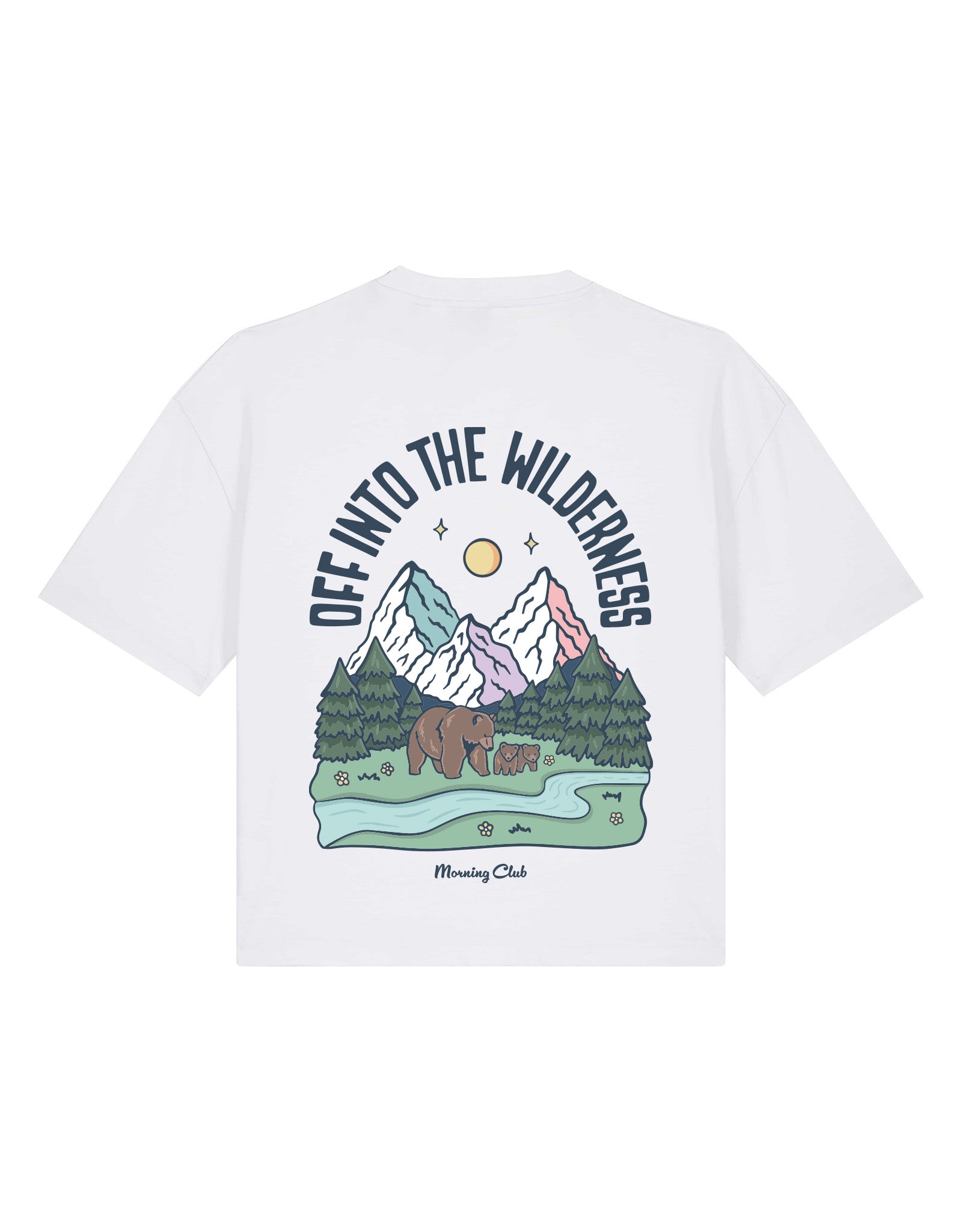 Into The Wilderness Boxy Organic Cotton Tee