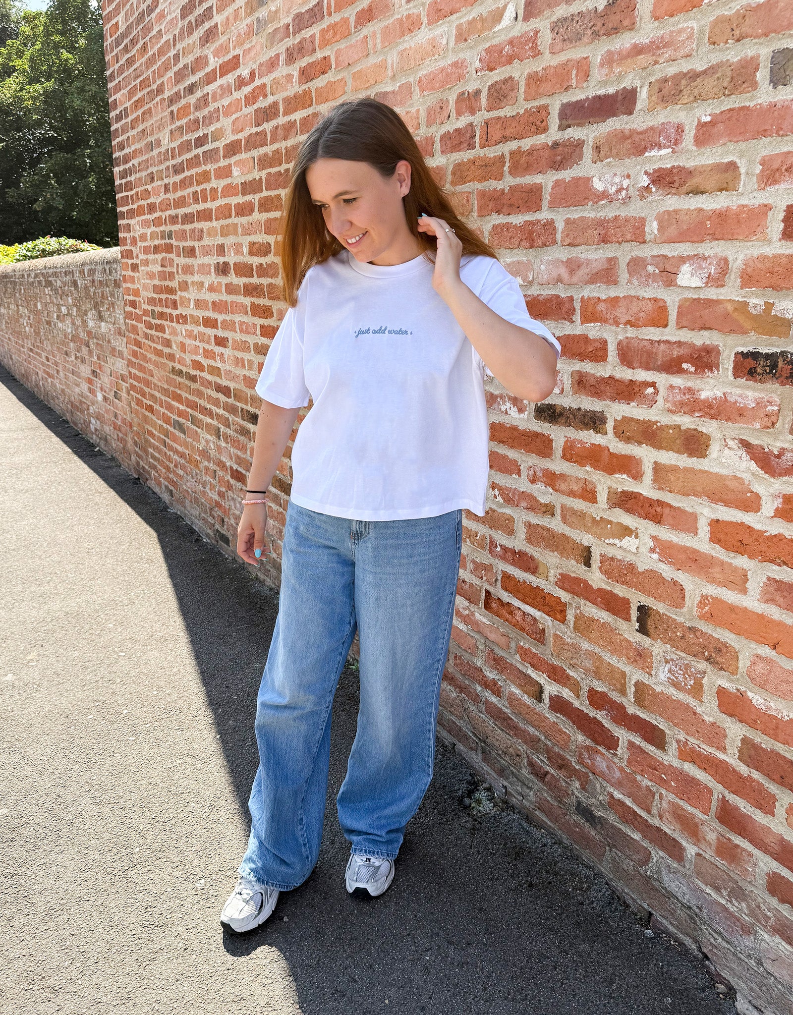 Just Add Water Boxy Organic Cotton Tee