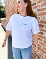 Just Add Water Boxy Organic Cotton Tee