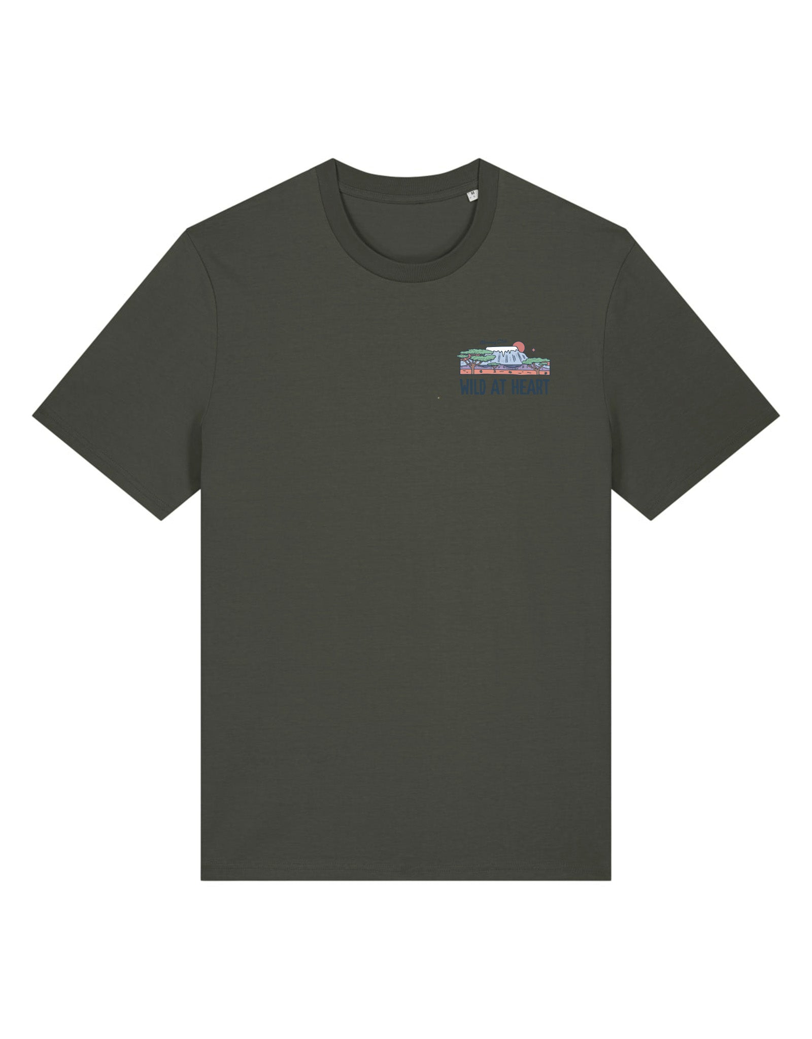 SAMPLERL1 - Wild At Heart Khaki T-Shirt *FAULTY*
