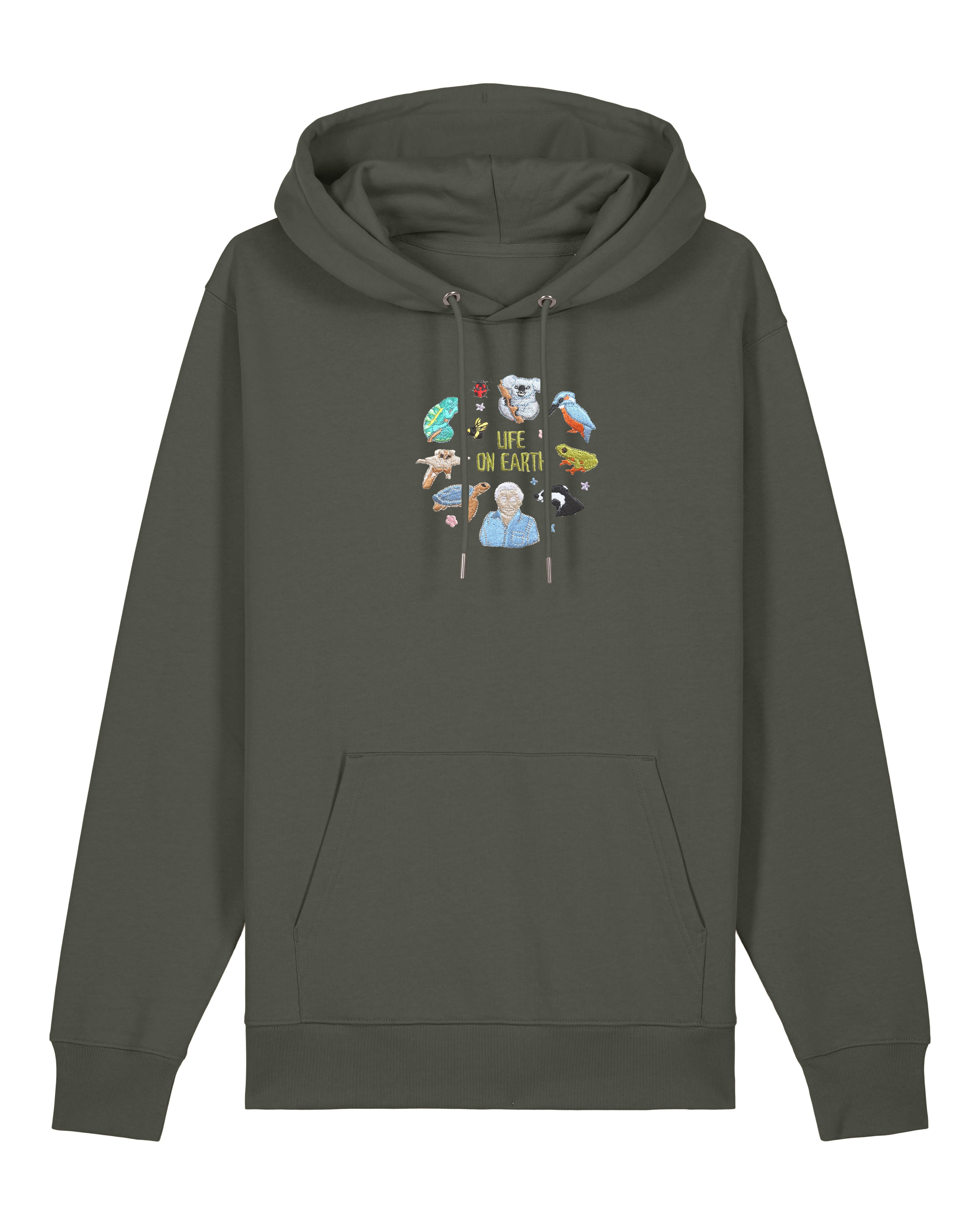 SAMPLERL2 - Life On Earth Embroidered Hoodie