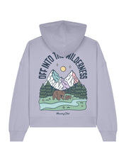 Into The Wilderness Boxy Organic Cotton Hoodie
