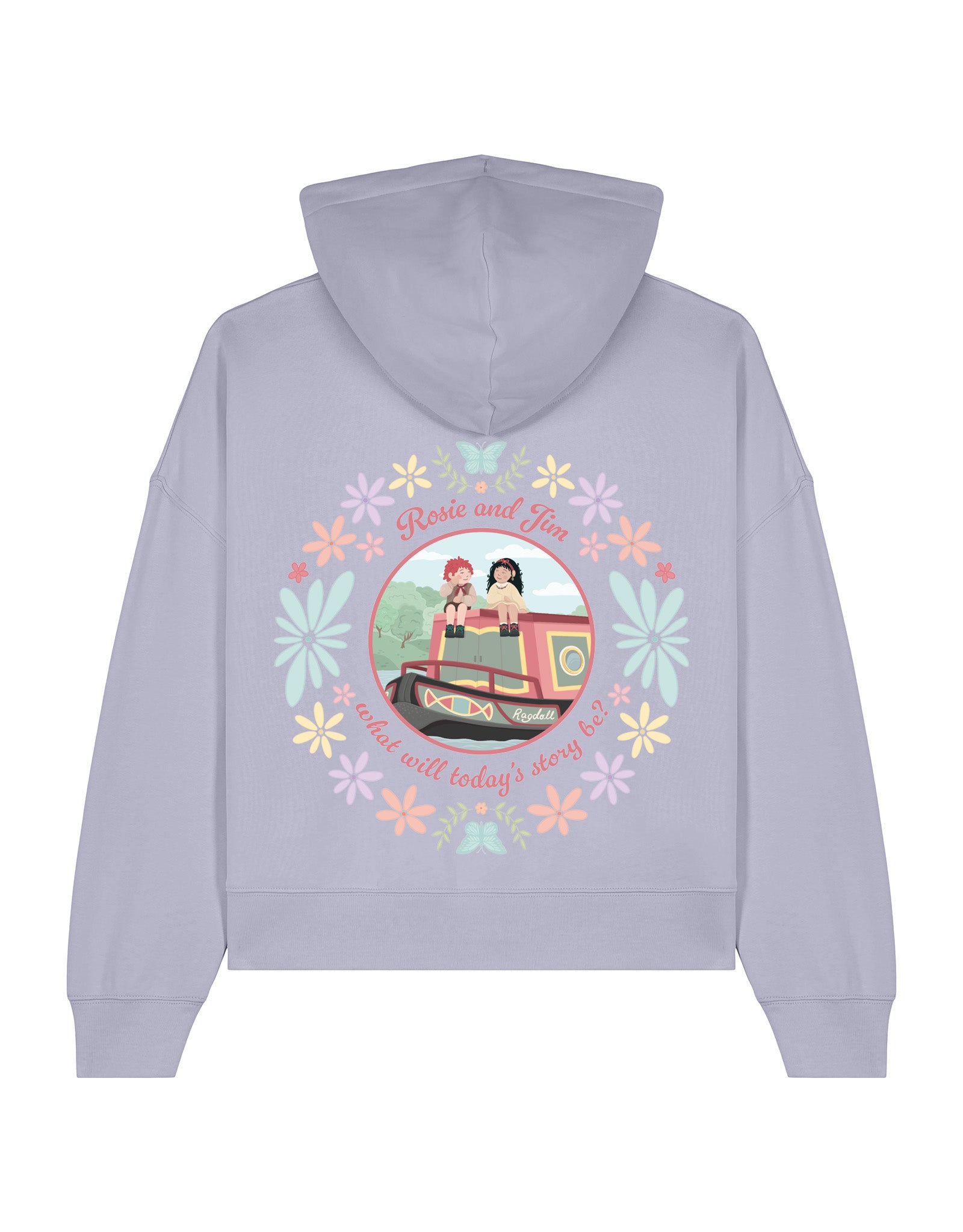 Rosie & Jim Boxy Organic Cotton Hoodie