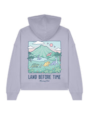 Dinosaurs Boxy Organic Cotton Hoodie