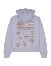 Pancakes Boxy Organic Cotton Hoodie
