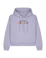 Cosy Club Embroidered Boxy Organic Cotton Hoodie