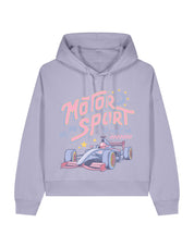 Motorsport Club Boxy Organic Cotton Hoodie
