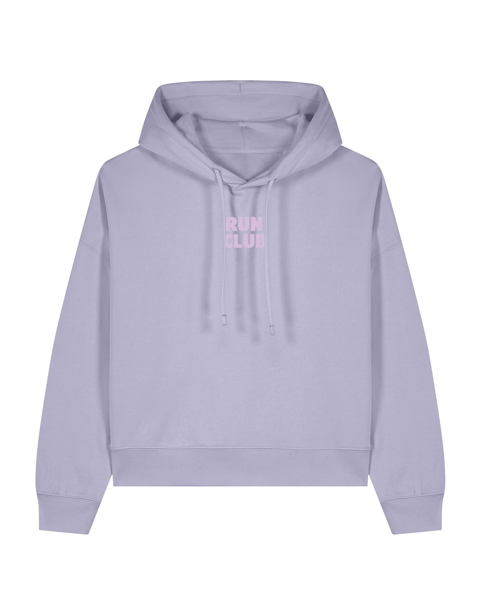 Run Club Boxy Organic Cotton Hoodie