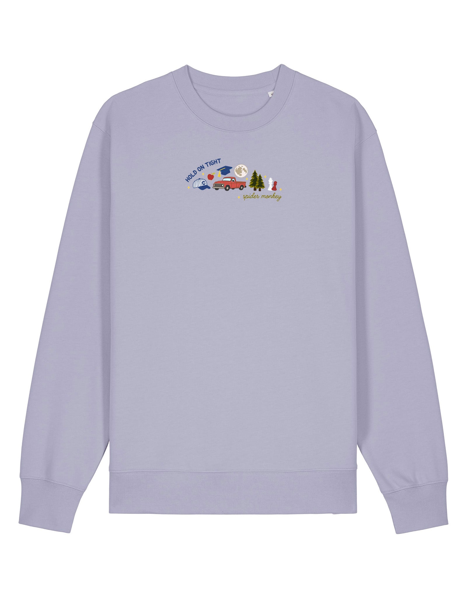 Forks Embroidered Organic Cotton Sweatshirt