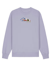 Forks Embroidered Organic Cotton Sweatshirt