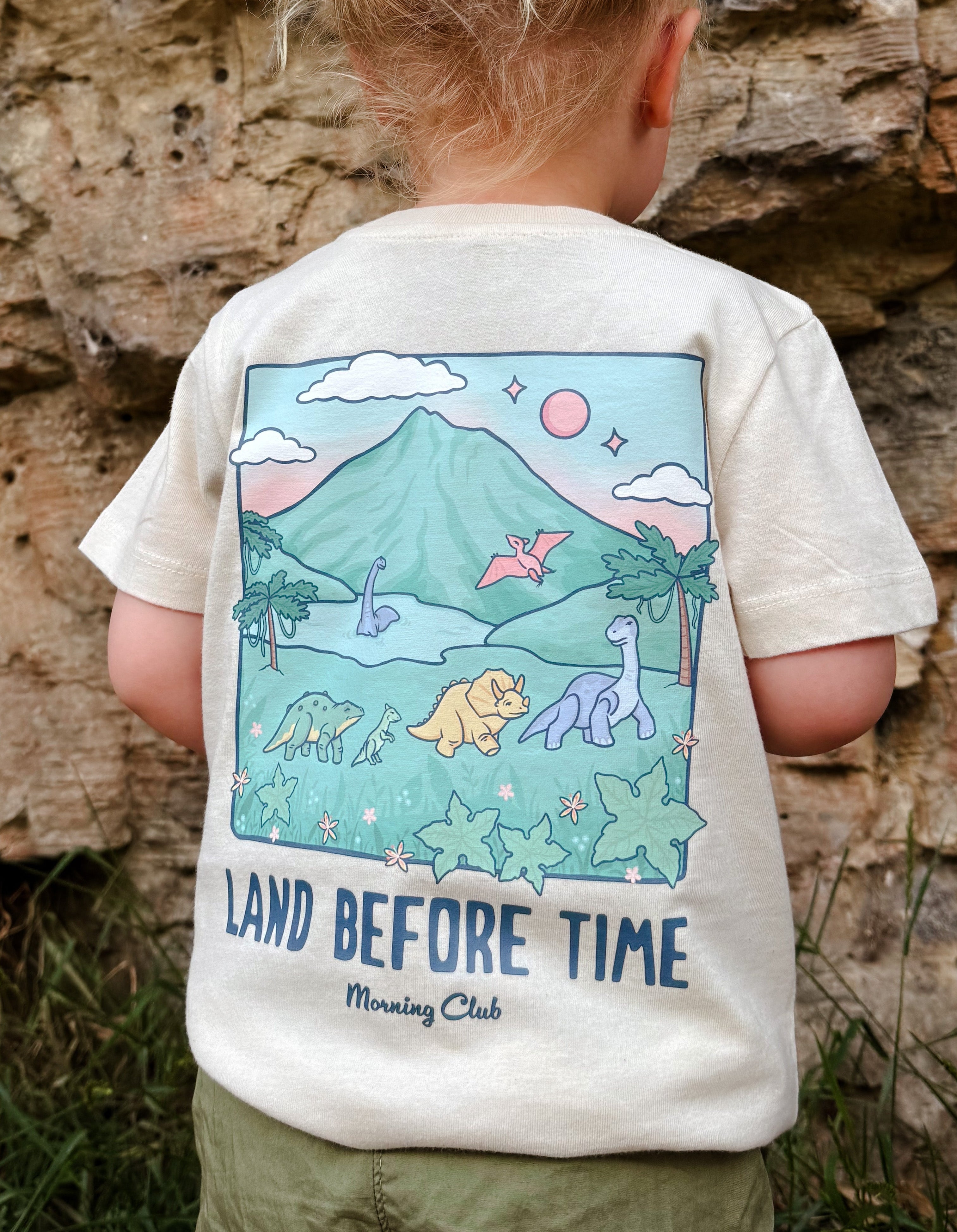 Dinosaurs Organic Cotton Childrens T-Shirt