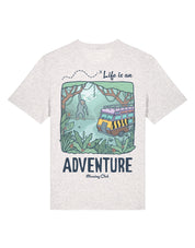 Life Is An Adventure Printed Organic Cotton T-Shirt