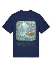 Life Is An Adventure Printed Organic Cotton T-Shirt