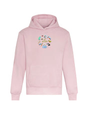 Life On Earth Embroidered Heavyweight Cotton Hoodie