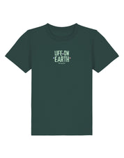 Life On Earth Printed Organic Cotton Childrens T-Shirt