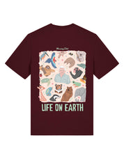 Life On Earth Printed Organic Cotton T-Shirt