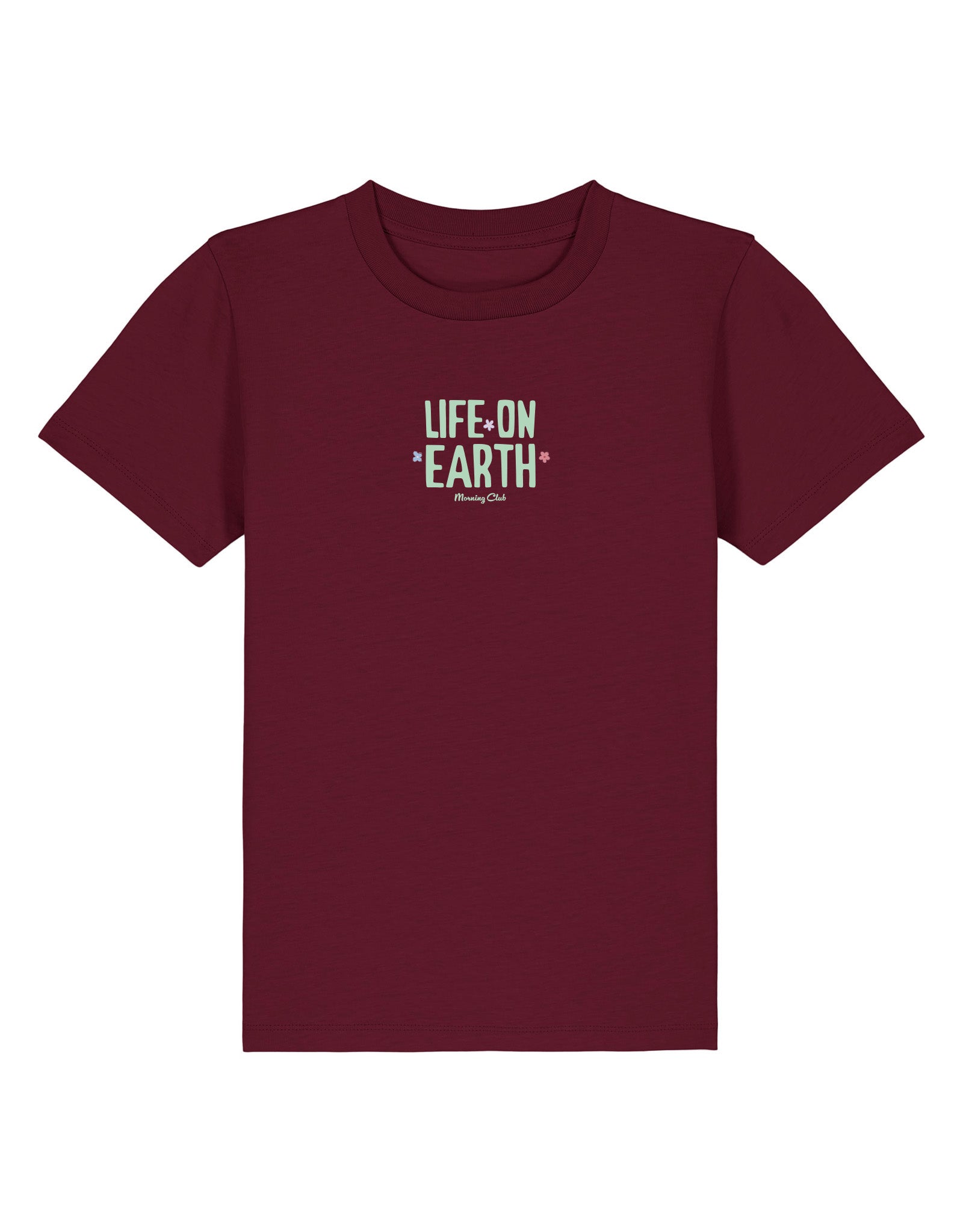 Life On Earth Printed Organic Cotton Childrens T-Shirt