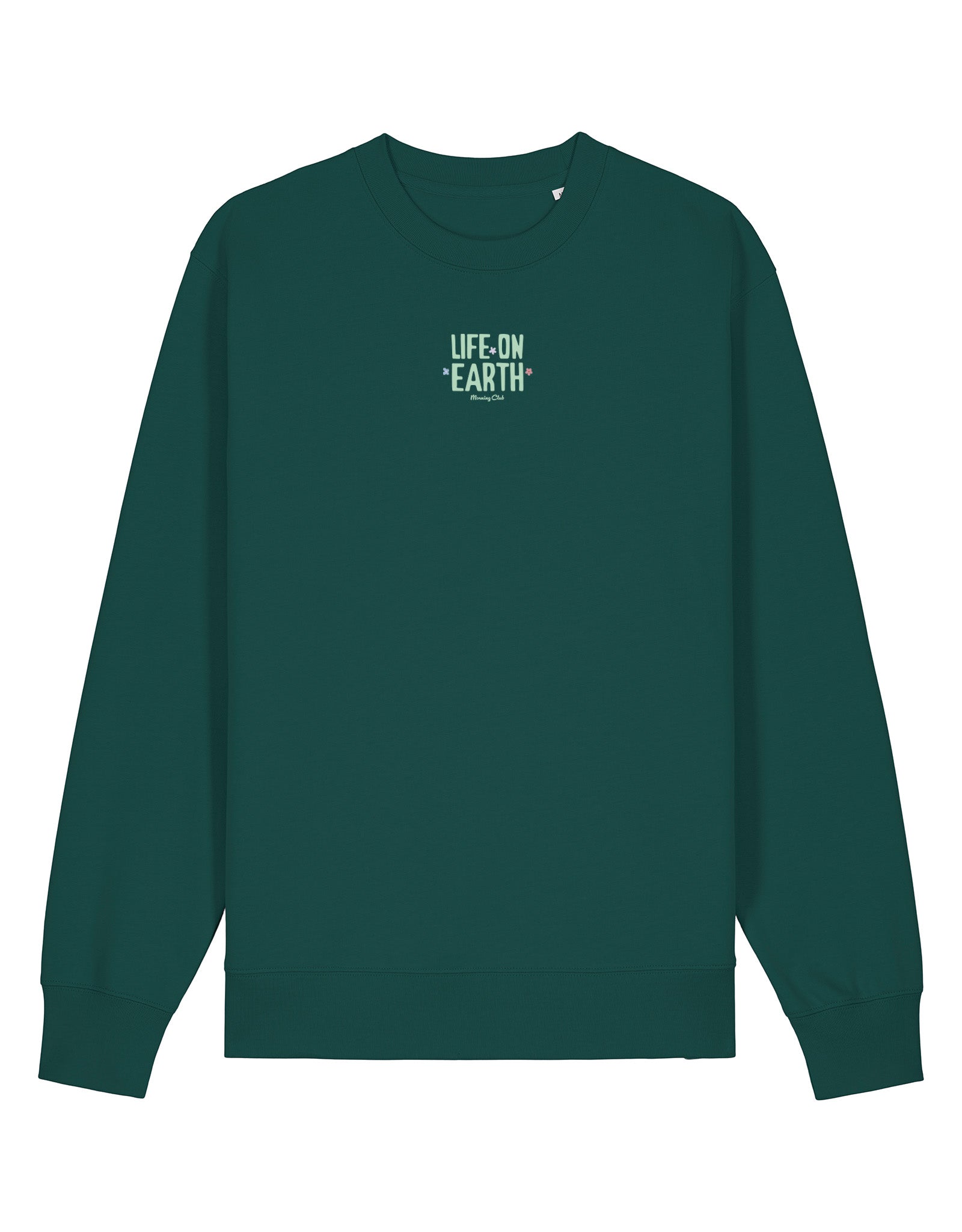 Life On Earth Printed Organic Cotton Sweatshirt