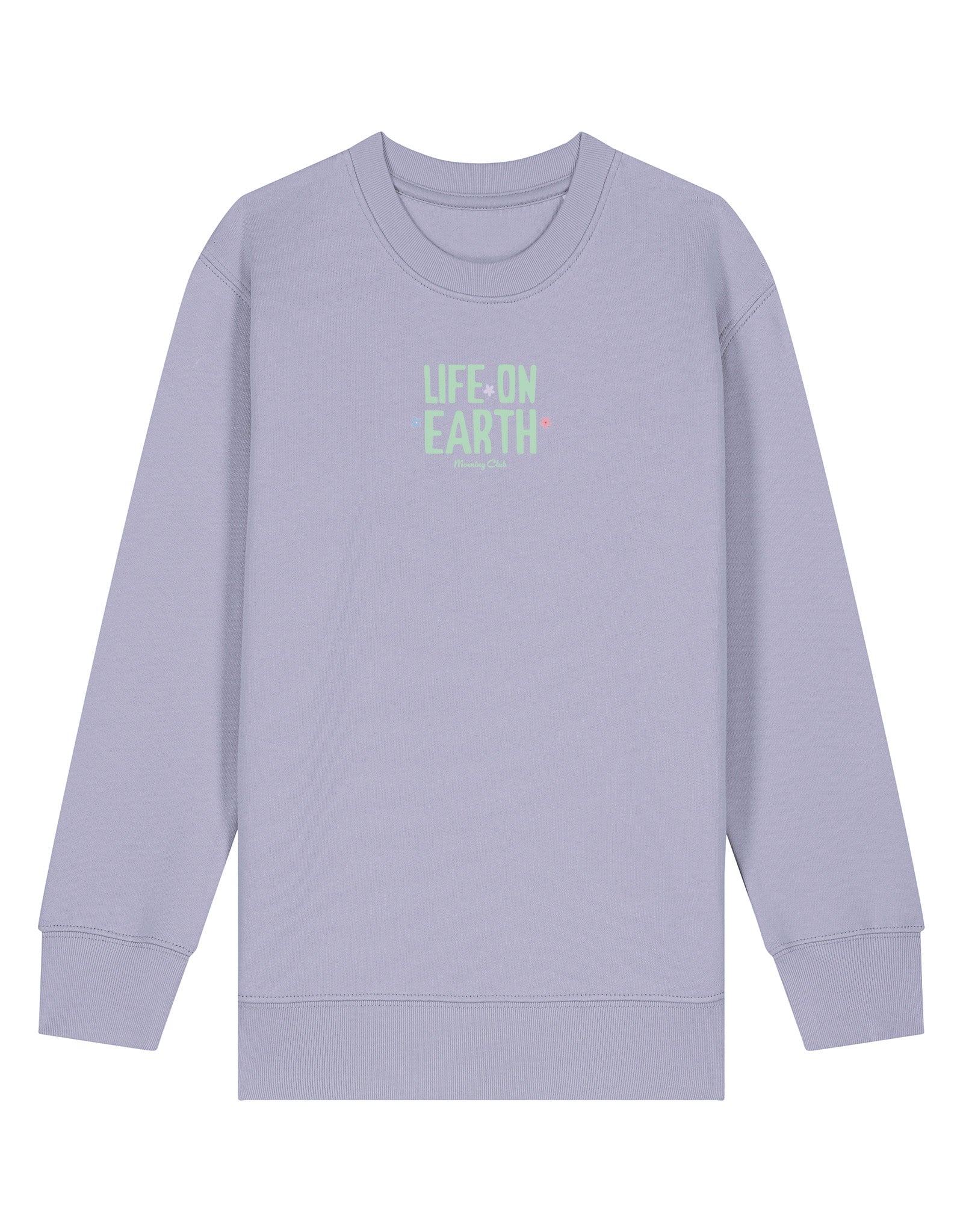 Life On Earth Printed Organic Cotton Childrens Sweatshirt