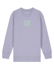 Life On Earth Printed Organic Cotton Childrens Sweatshirt