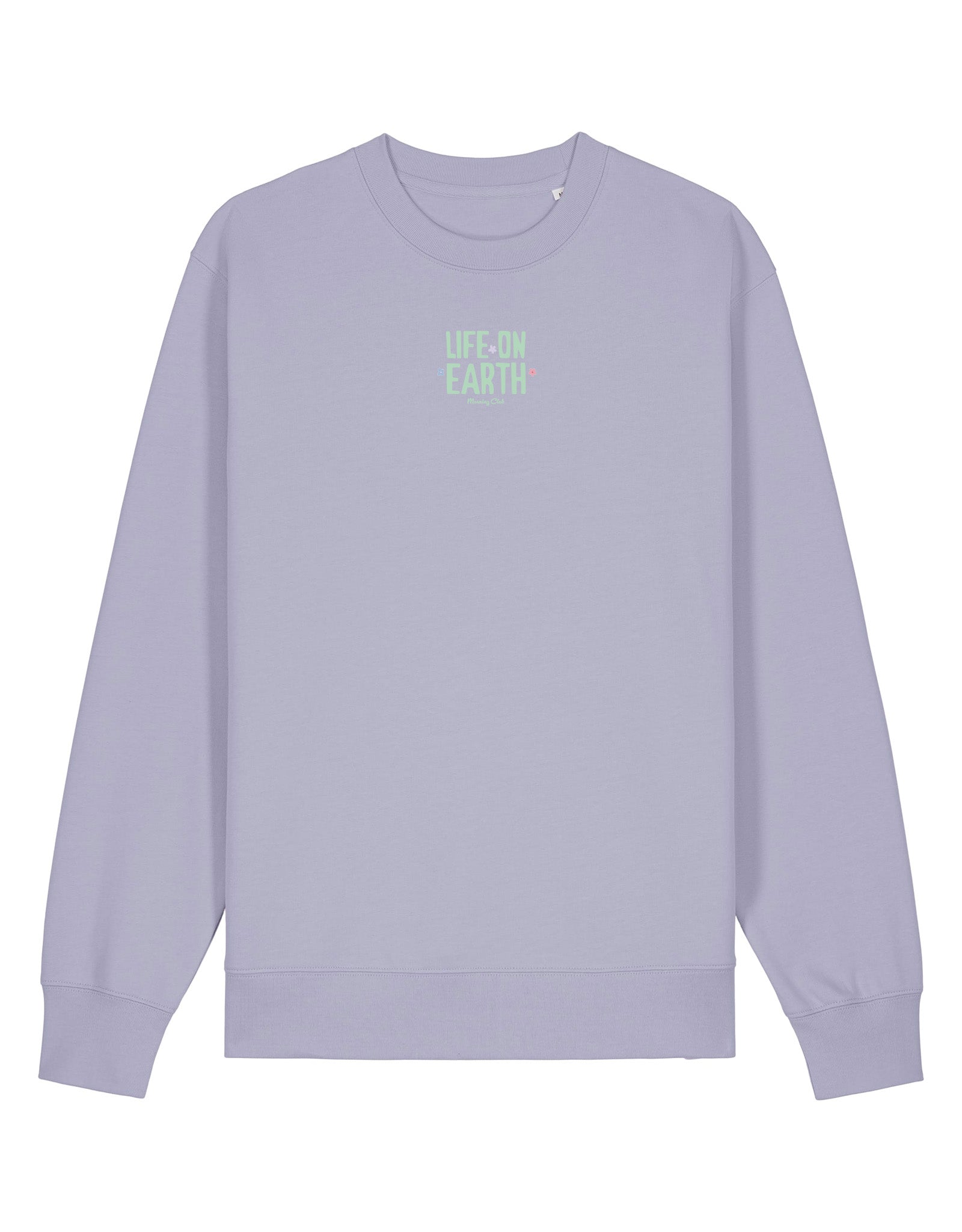 Life On Earth Printed Organic Cotton Sweatshirt