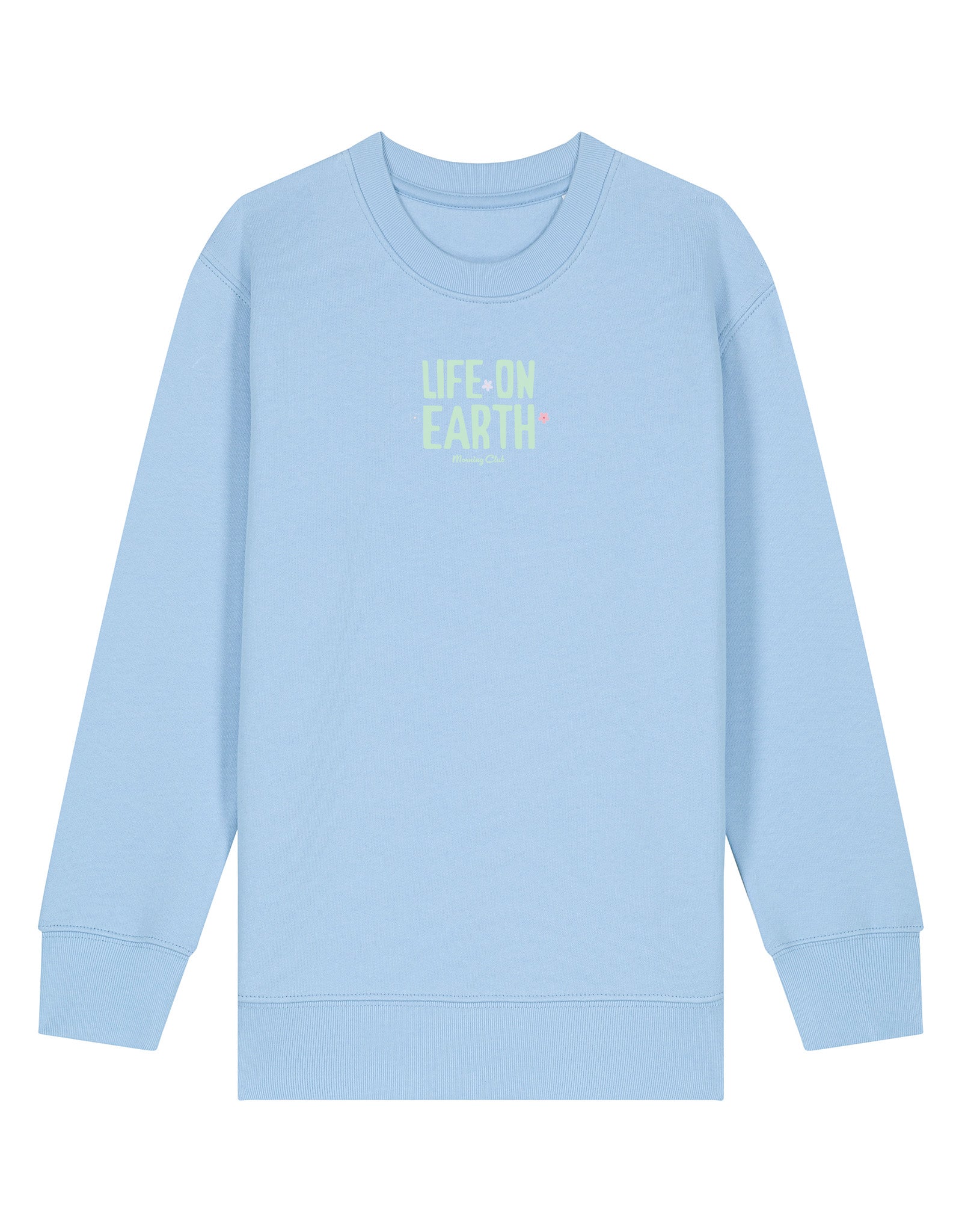 Life On Earth Printed Organic Cotton Childrens Sweatshirt