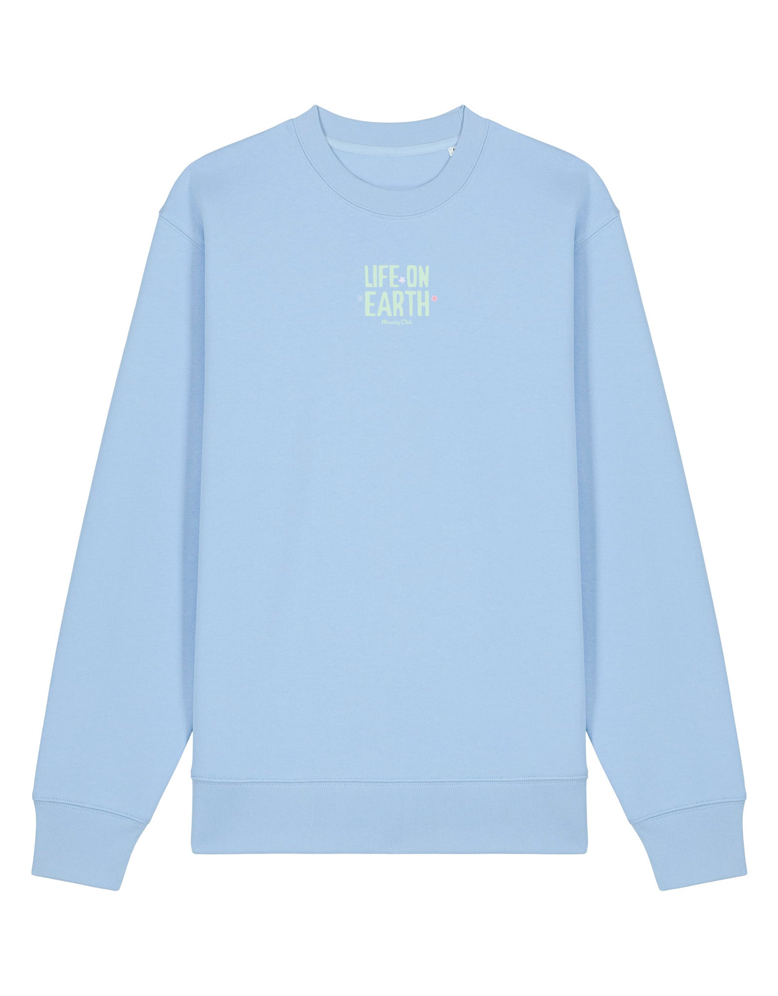 Life On Earth Printed Organic Cotton Sweatshirt