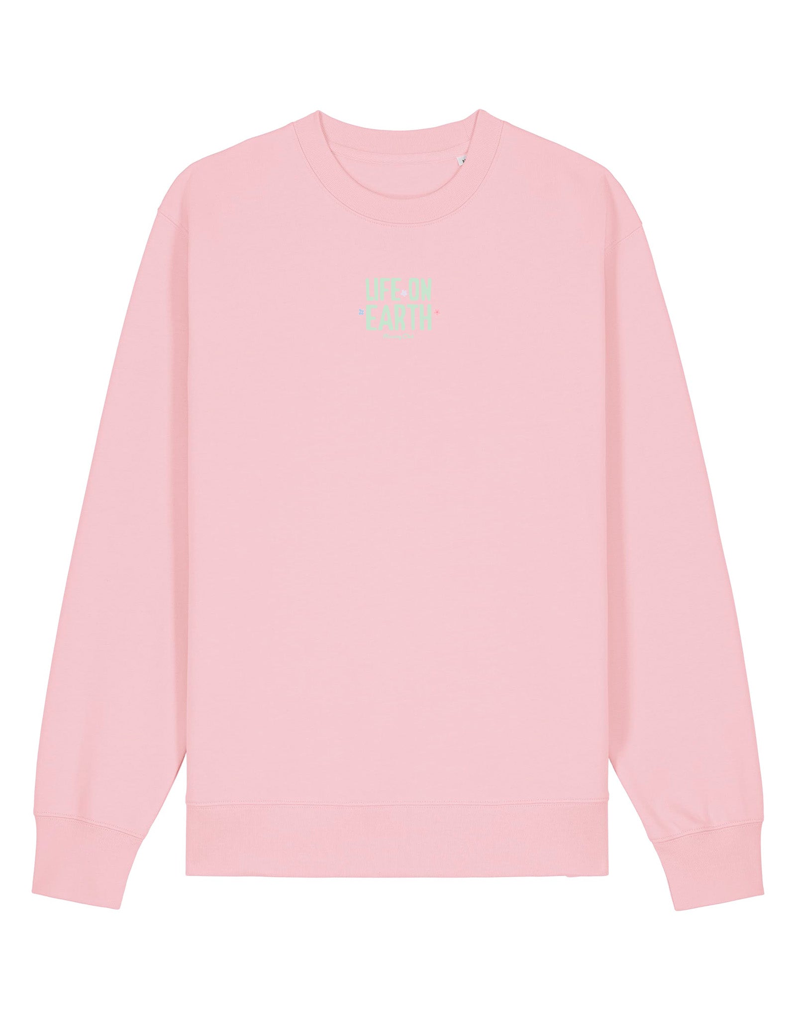 Life On Earth Printed Organic Cotton Sweatshirt