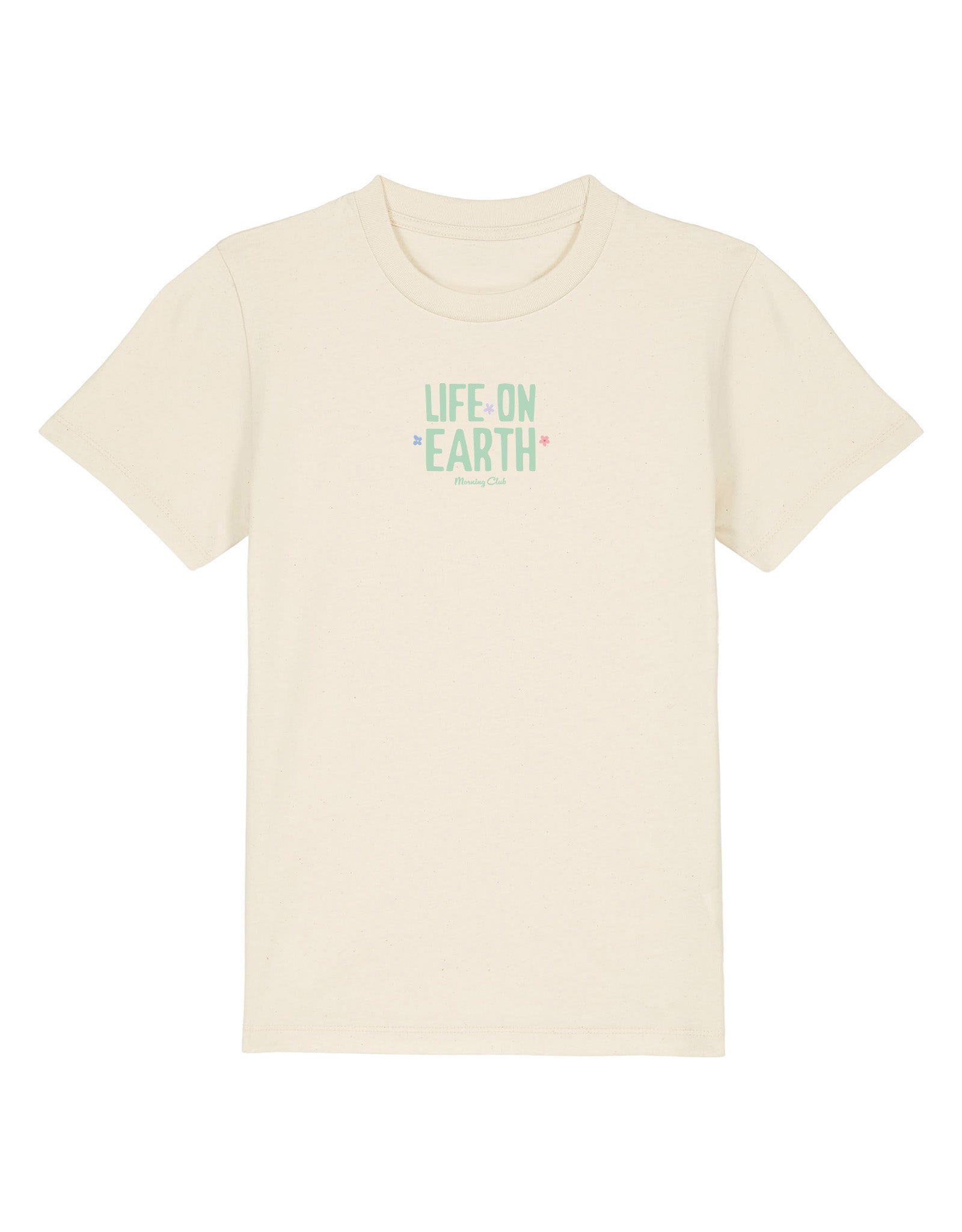 Life On Earth Printed Organic Cotton Childrens T-Shirt