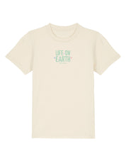 Life On Earth Printed Organic Cotton Childrens T-Shirt