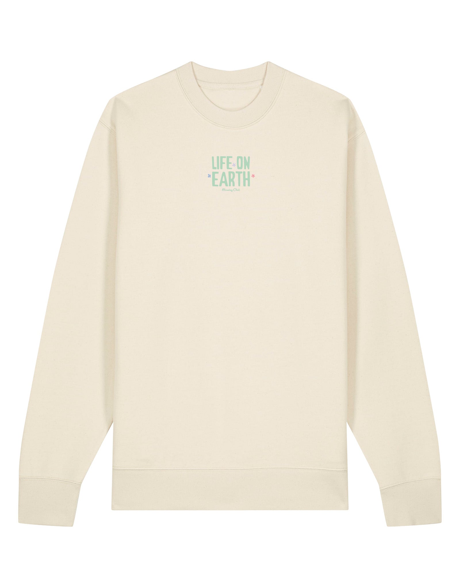 Life On Earth Printed Organic Cotton Sweatshirt