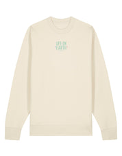 Life On Earth Printed Organic Cotton Sweatshirt