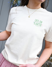 Life On Earth Printed Organic Cotton T-Shirt