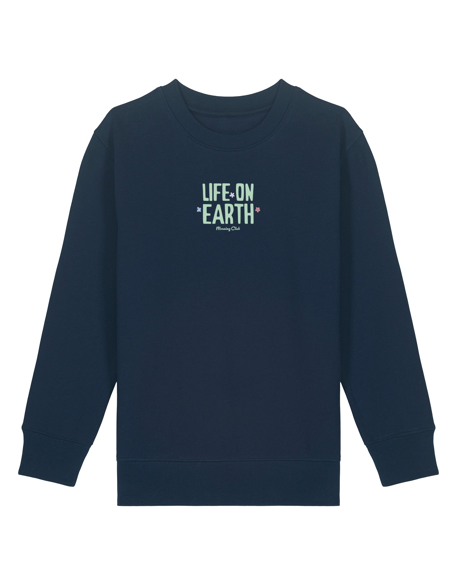 Life On Earth Printed Organic Cotton Childrens Sweatshirt