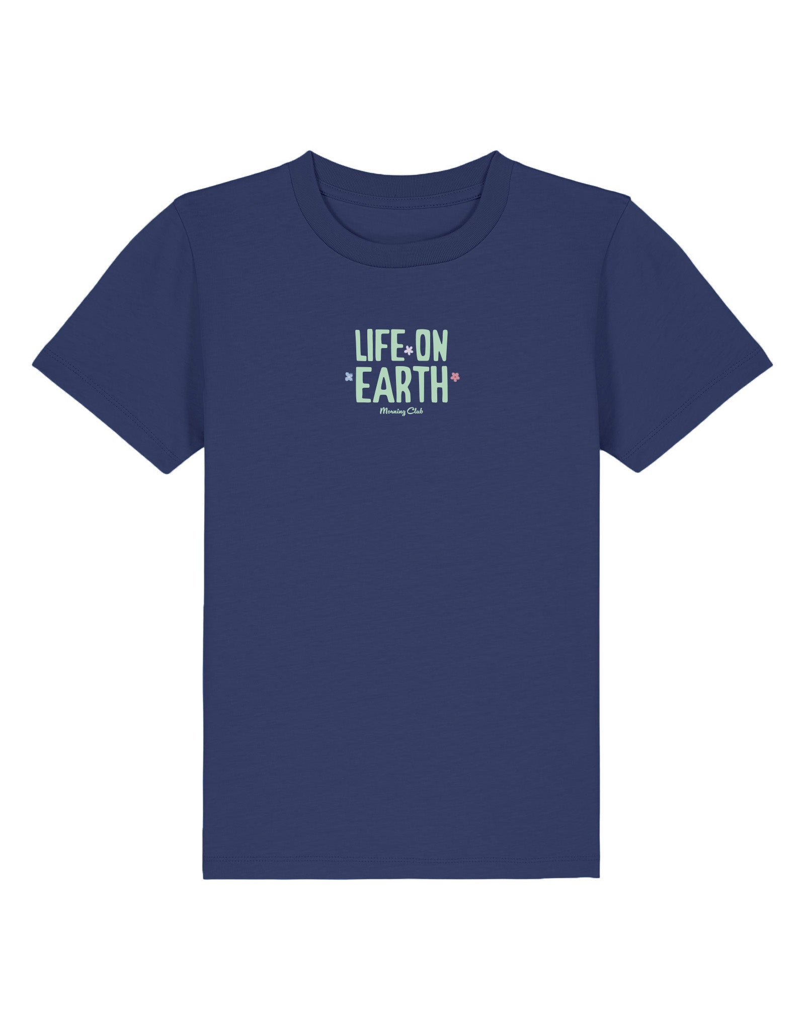 Life On Earth Printed Organic Cotton Childrens T-Shirt