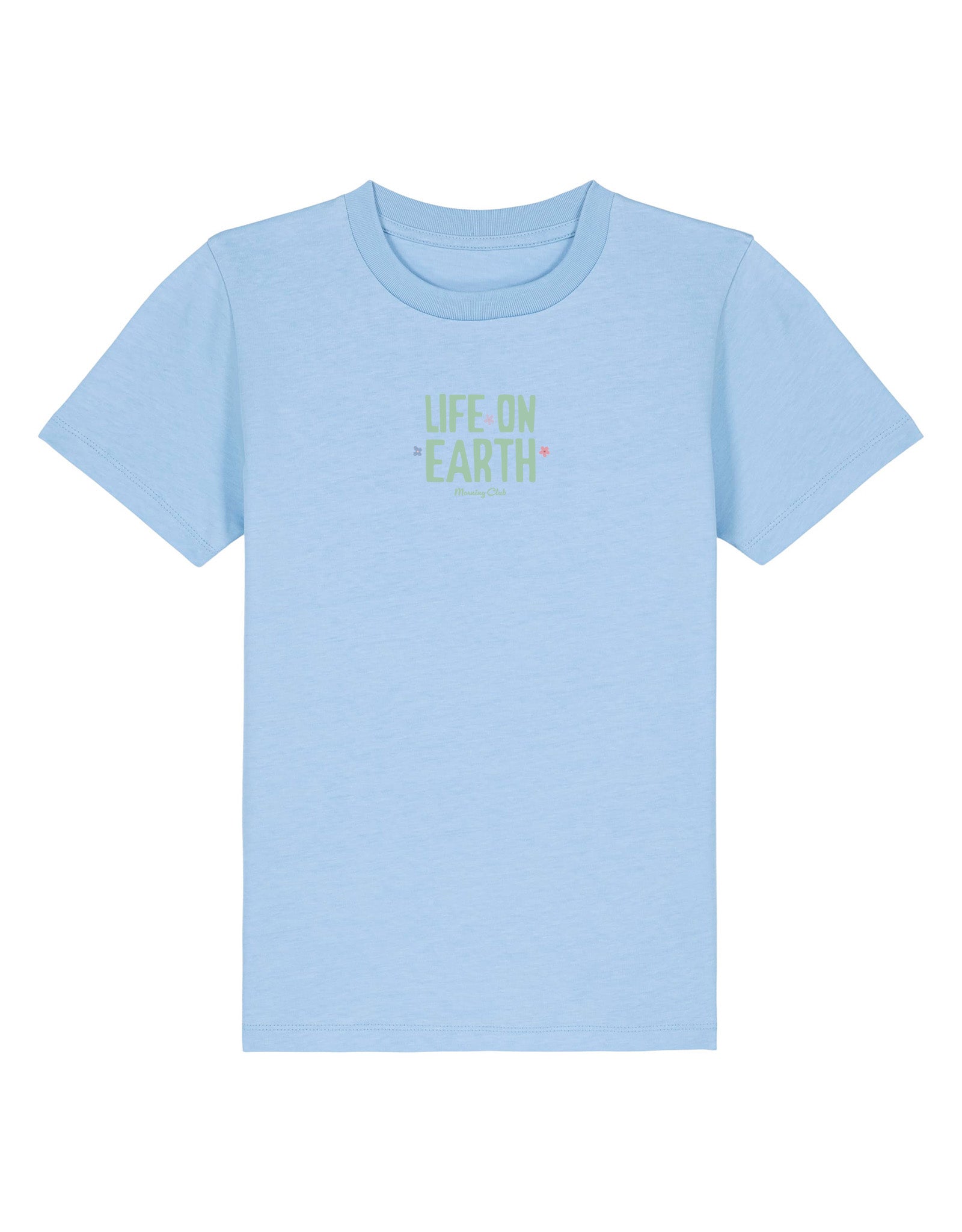 Life On Earth Printed Organic Cotton Childrens T-Shirt