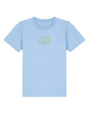 Life On Earth Printed Organic Cotton Childrens T-Shirt