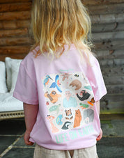 Life On Earth Printed Organic Cotton Childrens T-Shirt