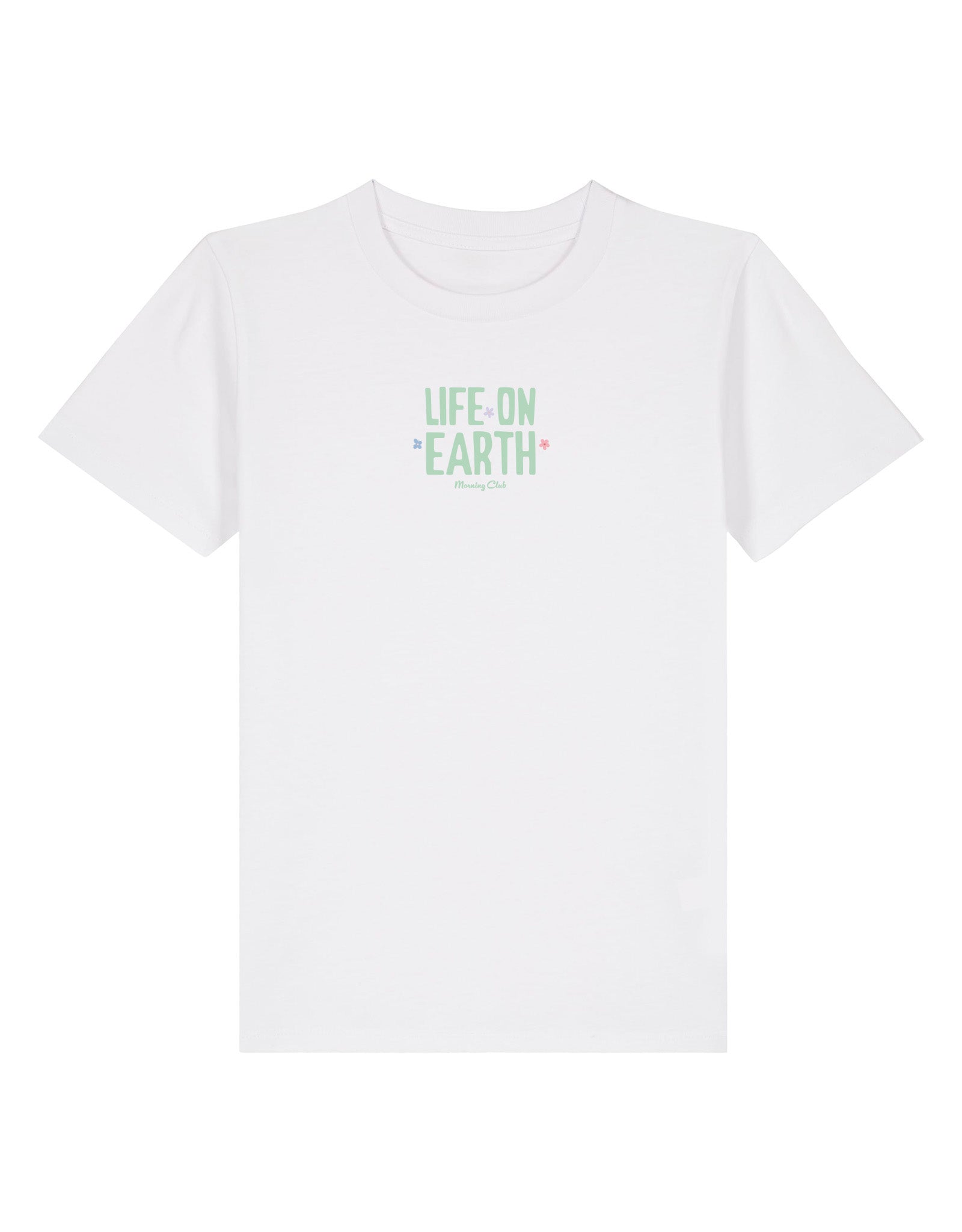 Life On Earth Printed Organic Cotton Childrens T-Shirt