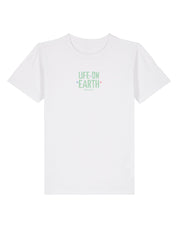 Life On Earth Printed Organic Cotton Childrens T-Shirt