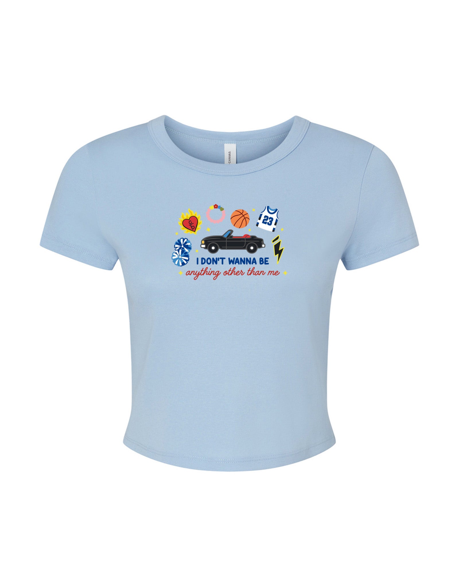 Tree Hill Embroidered Micro Rib Baby Tee