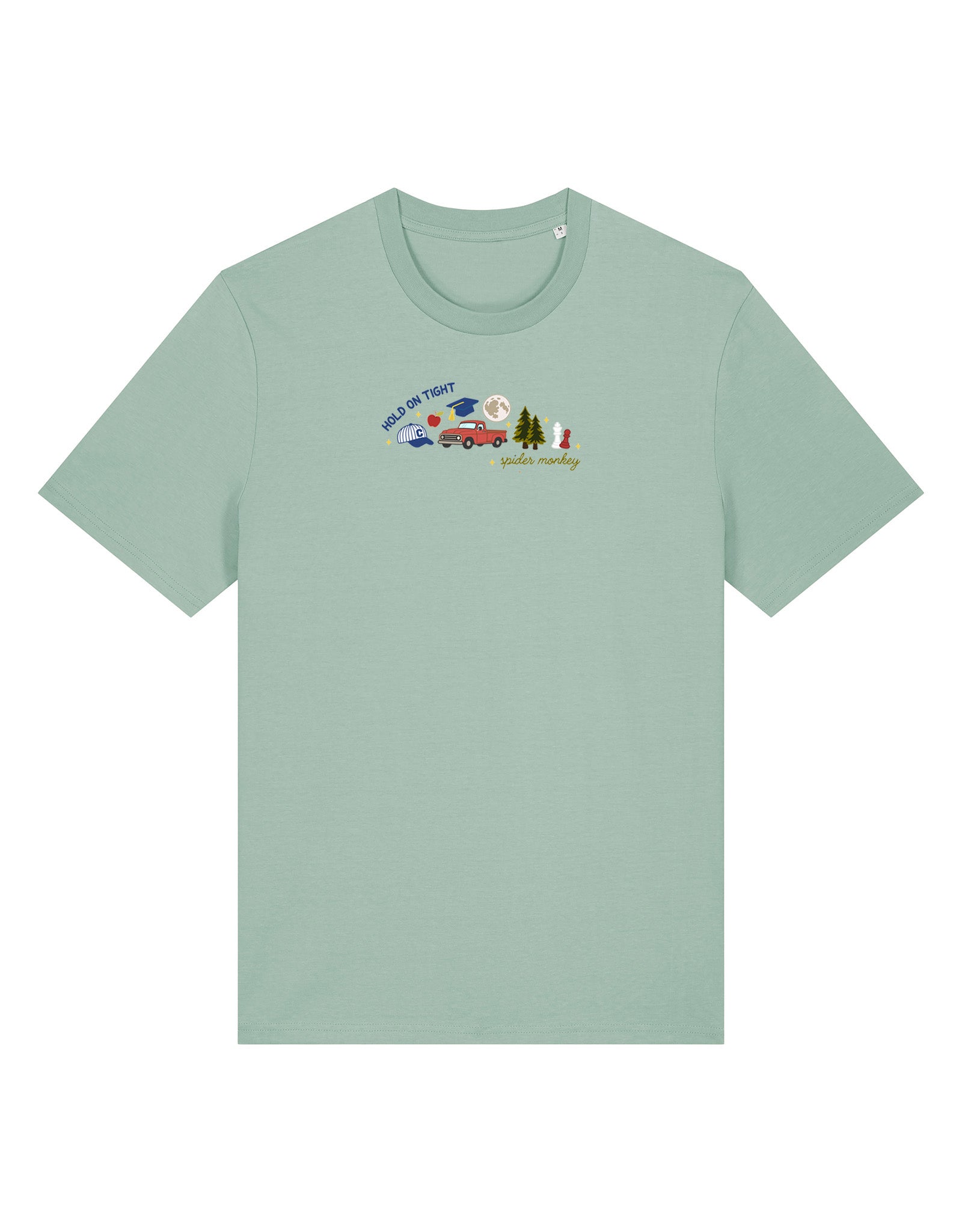 Forks Embroidered Organic Cotton T-Shirt