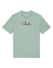 Forks Embroidered Organic Cotton T-Shirt