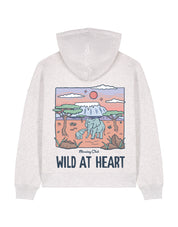 Wild At Heart Boxy Organic Cotton Hoodie