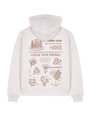 Pancakes Boxy Organic Cotton Hoodie