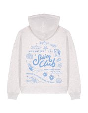 Swim Club Boxy Organic Cotton Hoodie