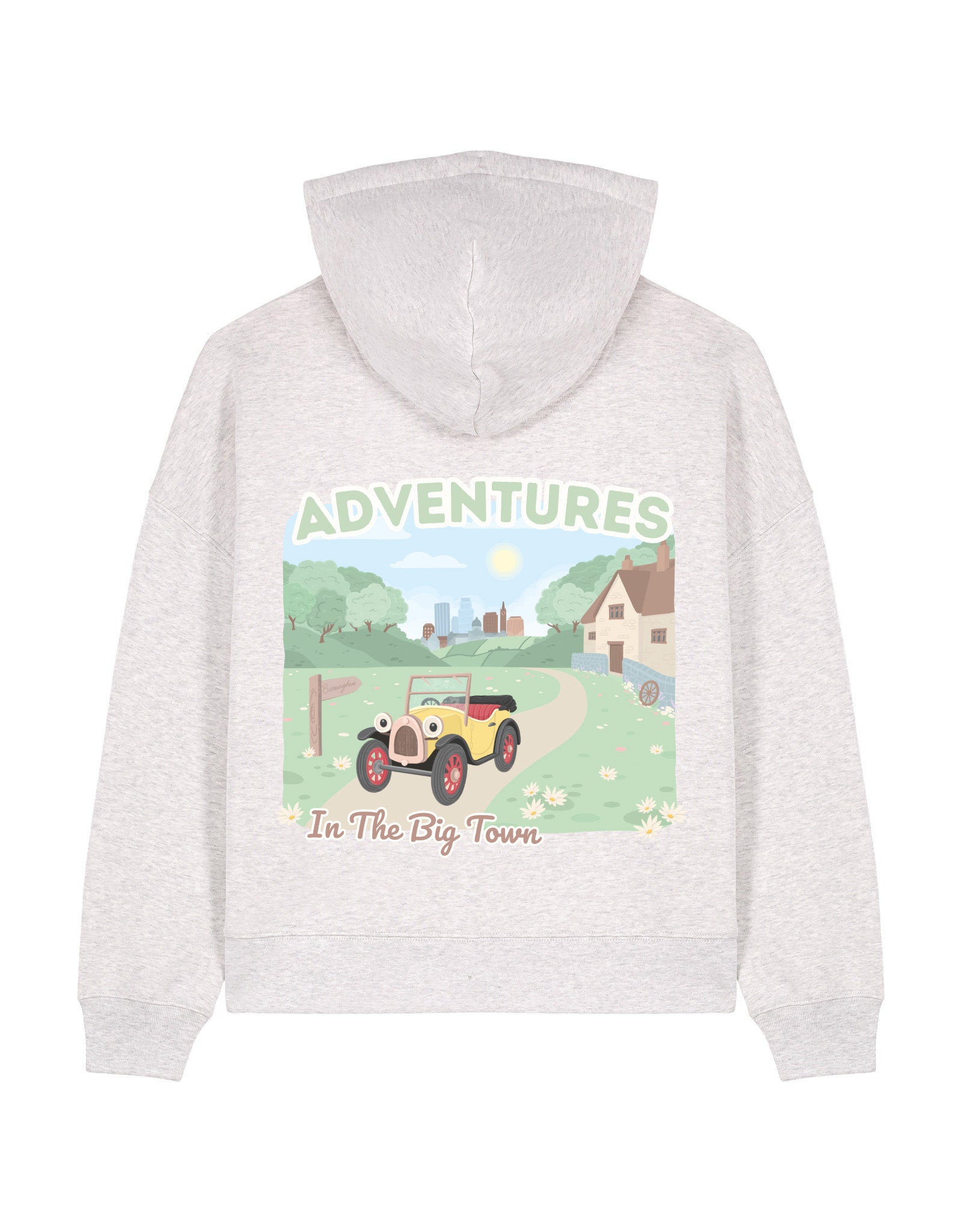 Brum Boxy Organic Cotton Hoodie